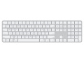 Apple Uk United Kingdom Notebook keyboards - Mxk73lb-a Magic Keyboard With Touch Id And Numeric Keypad For Mac Models With Apple Silicon - Us English - White Keys